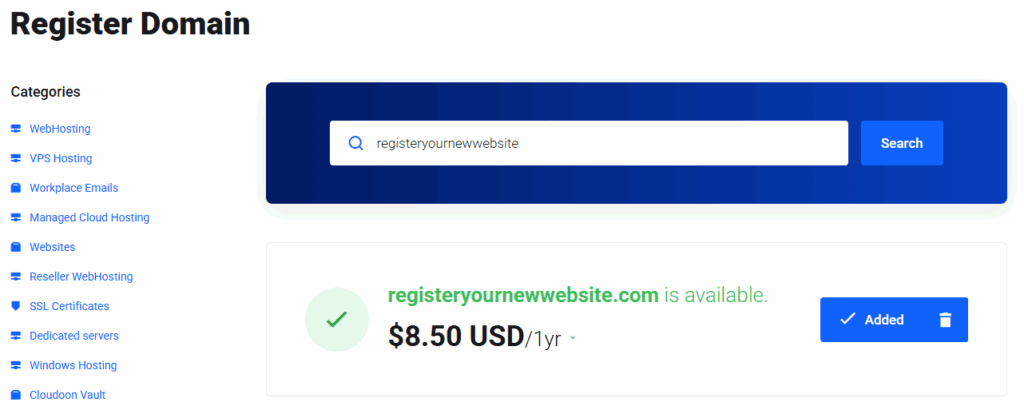 Top Level Domain Name Cost Truehost